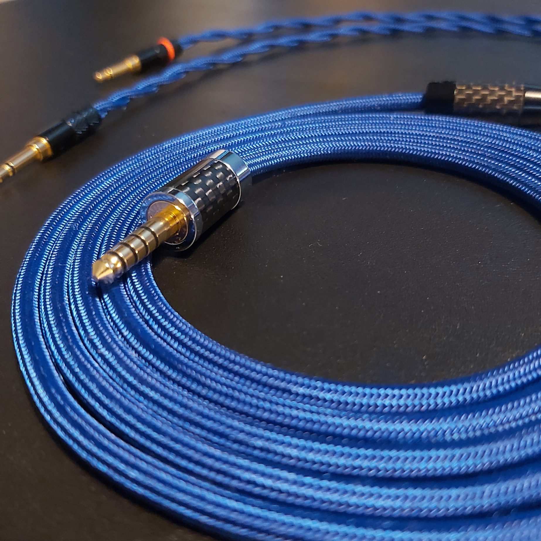 Basic Series Kopfhörerkabel mit Y-Split Electric Blue