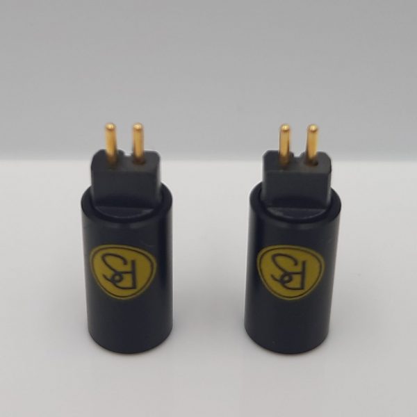PLUSSOUND Gold Plated 2-Pin Connectors